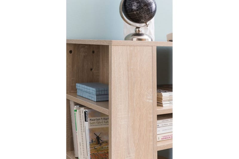 Bokhylla Wohnling mobil, modern och enkel med olika förvaringsfack Sonoma - Sonoma - Förvaring - Förvaringsmöbler - Byrå - Hurtsar