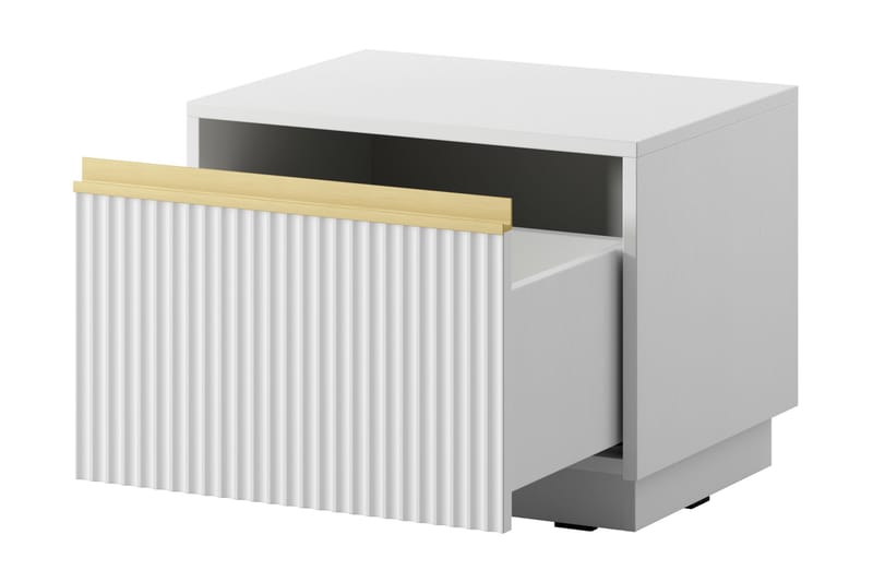 Bolstan Sängbord 54 cm - Vit - Möbler - Bord & matgrupper - Avlastningsbord - Sängbord & nattduksbord