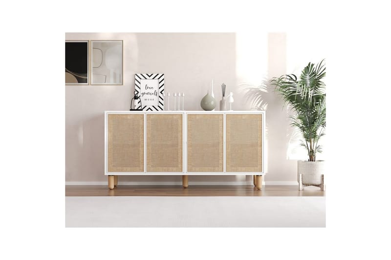 Breya Konsollbord 150 cm - Vit - Möbler - Bord & matgrupper - Avlastningsbord - Hallbord