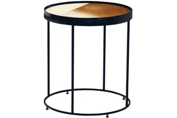 Ahari Brickbord 41 cm - Brun - Möbler - Bord & matgrupper - Avlastningsbord - Brickbord & småbord