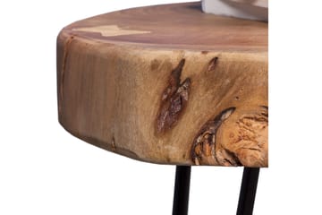 Andreone Sidobord 35 cm - Trä/natur - Möbler - Bord & matgrupper - Avlastningsbord - Brickbord & småbord