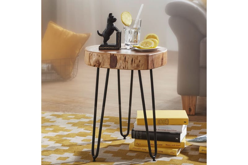 Andreone Sidobord 35 cm - Trä/natur - Möbler - Bord & matgrupper - Avlastningsbord - Brickbord & småbord