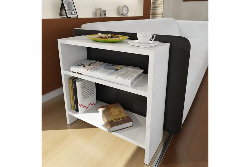 Asillane Sidobord Klassisk - Vit - Möbler - Bord & matgrupper - Avlastningsbord - Brickbord & småbord