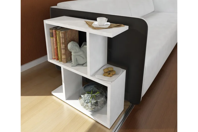 Asillane Sidobord/Förvaring Modern - Vit - Möbler - Bord & matgrupper - Avlastningsbord - Brickbord & småbord