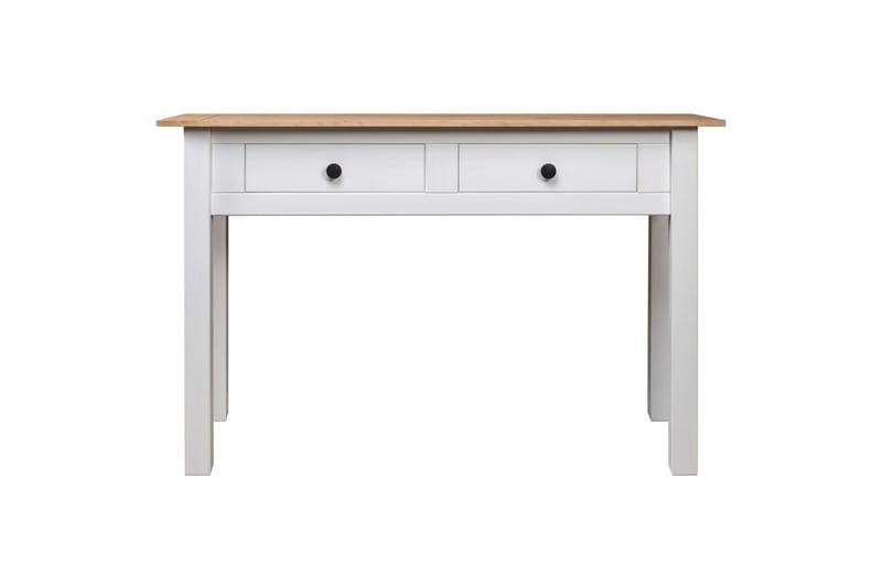 Avlastningsbord vit 110x40x72 cm massiv furu panama - Vit - Möbler - Bord & matgrupper - Avlastningsbord - Brickbord & småbord