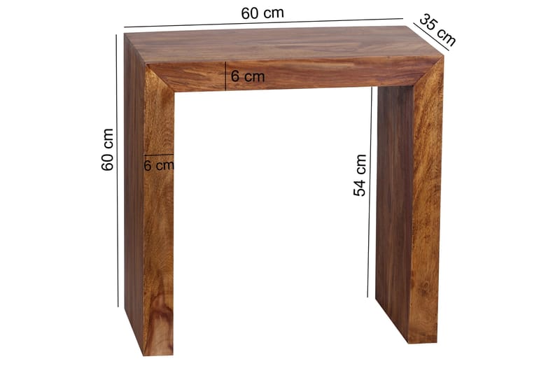 Bombard Sidobord 60 cm - Trä/natur - Möbler - Bord & matgrupper - Avlastningsbord - Brickbord & småbord