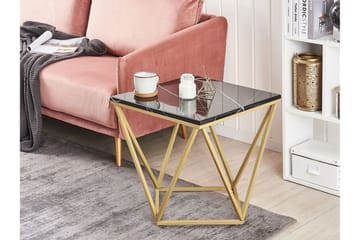 Charmlee Sidobord 50 cm - Svart/Guld - Möbler - Bord & matgrupper - Avlastningsbord - Brickbord & småbord