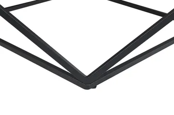 Charmlee Sidobord 50 cm - Vit/Svart - Möbler - Bord & matgrupper - Avlastningsbord - Brickbord & småbord