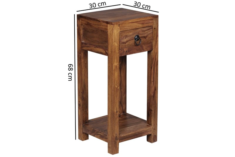 Charnetski Sidobord 30 cm - Trä/natur - Möbler - Bord & matgrupper - Avlastningsbord - Brickbord & småbord