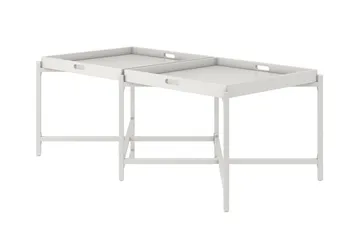 Coco Brickbord 121 cm Vit - Möbler - Bord & matgrupper - Avlastningsbord - Brickbord & småbord