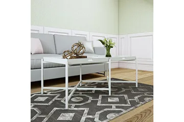 Coco Brickbord 121 cm Vit - Möbler - Bord & matgrupper - Avlastningsbord - Brickbord & småbord