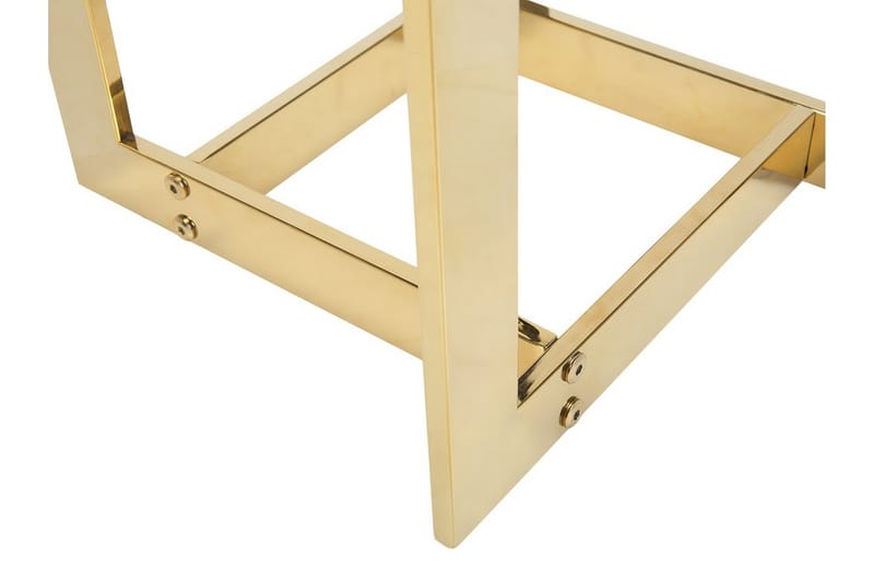 Crystal Sidobord 40 cm - Guld - Lampbord - Brickbord & småbord