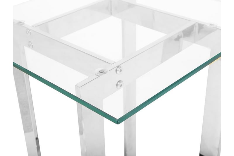Crystal Sidobord 40 cm - Silver - Möbler - Bord & matgrupper - Avlastningsbord - Brickbord & småbord