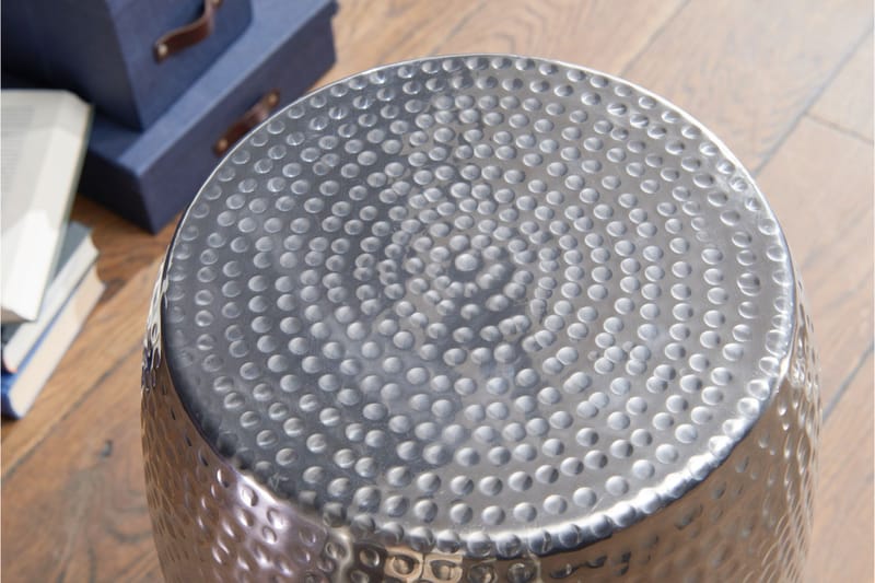 Delage Sidobord 30 cm - Silver - Lampbord - Brickbord & småbord