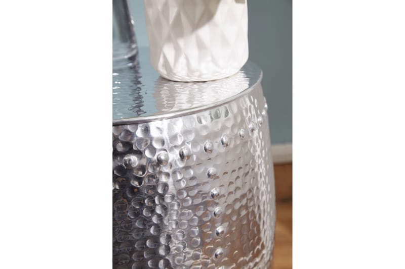 Delage Sidobord 42 cm - Silver - Möbler - Bord & matgrupper - Avlastningsbord - Brickbord & småbord