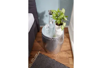 Delage Sidobord 42 cm - Silver - Möbler - Bord & matgrupper - Avlastningsbord - Brickbord & småbord