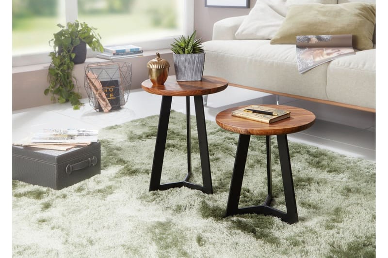 Fissure Sidobord 35 cm - Trä/natur - Möbler - Bord & matgrupper - Avlastningsbord - Brickbord & småbord