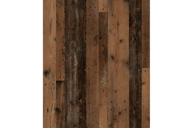 FMD Sidobord med dörr 57,4cm gammeldags mörk - Brun - Lampbord - Brickbord & småbord