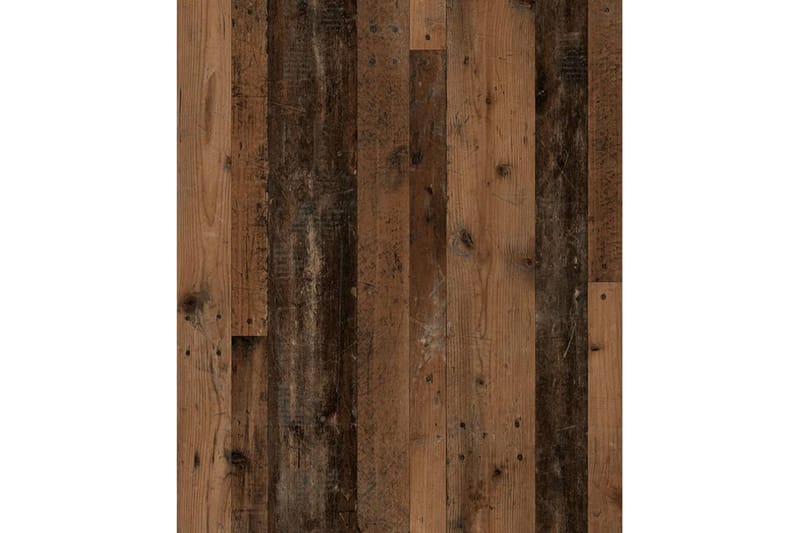 FMD Sidobord med dörr 88,5cm gammeldags mörk - Brun - Lampbord - Brickbord & småbord