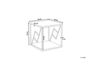 Forres Sidobord 56 cm - Trä/Natur - Möbler - Bord & matgrupper - Avlastningsbord - Brickbord & småbord