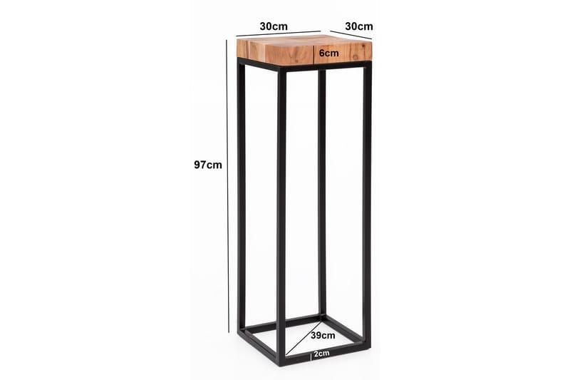 Gatmaitan Sidobord 30 cm - Trä/natur - Möbler - Bord & matgrupper - Avlastningsbord - Brickbord & småbord