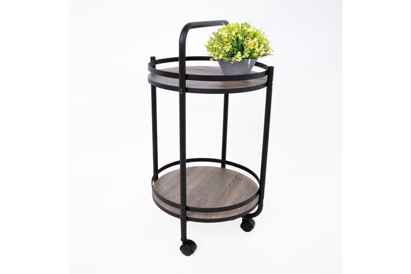 Genua Serveringsbord 52x52x79 cm Guld - Möbler - Bord & matgrupper - Avlastningsbord - Brickbord & småbord