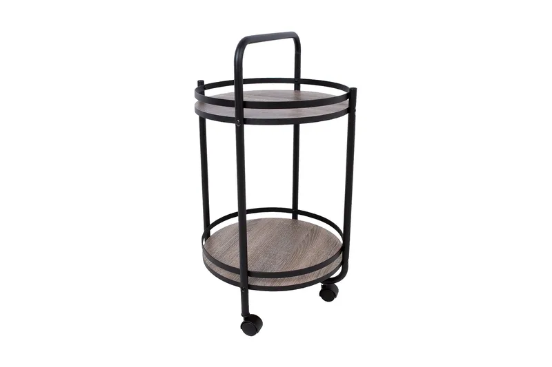 Genua Serveringsbord 52x52x79 cm Guld, undefined