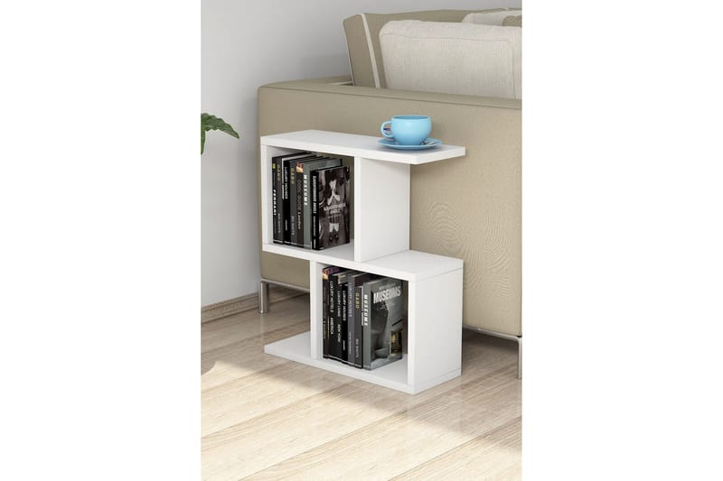 Huskey Sidobord 45 cm - Vit - Möbler - Bord & matgrupper - Avlastningsbord - Brickbord & småbord