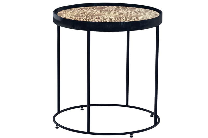 Kahori Brickbord 46x46 cm - Brun - Möbler - Bord & matgrupper - Avlastningsbord - Brickbord & småbord