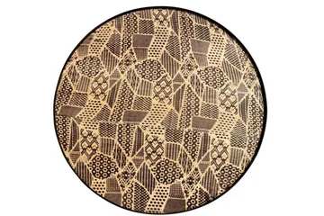 Kahori Brickbord 46x46 cm - Brun - Möbler - Bord & matgrupper - Avlastningsbord - Brickbord & småbord