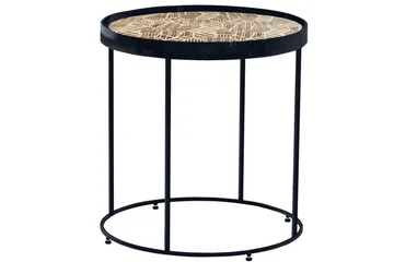 Kahori Brickbord 46x46 cm - Brun - Möbler - Bord & matgrupper - Avlastningsbord - Brickbord & småbord