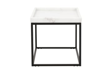 Kungshult Sidobord 60 cm - Vit/Svart - Möbler - Bord & matgrupper - Avlastningsbord - Brickbord & småbord