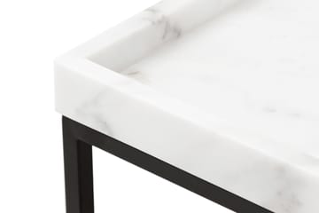 Kungshult Sidobord 60 cm - Vit/Svart - Möbler - Bord & matgrupper - Avlastningsbord - Brickbord & småbord