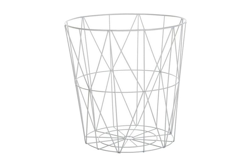 Lanark Sidobord 40 cm - Vit - Möbler - Bord & matgrupper - Avlastningsbord - Brickbord & småbord
