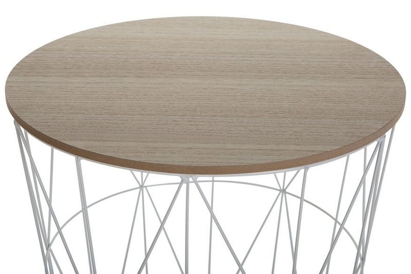 Lanark Sidobord 40 cm - Vit - Möbler - Bord & matgrupper - Avlastningsbord - Brickbord & småbord