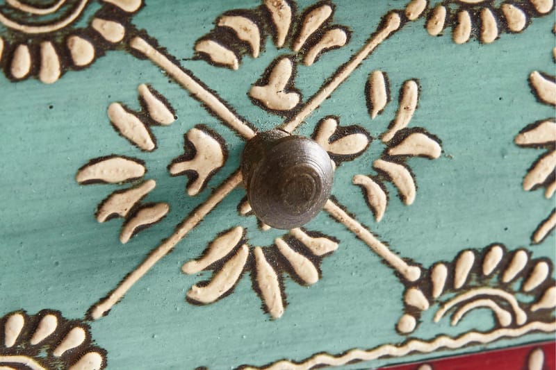 Lasarte Matbord 38 cm - Röd - Möbler - Bord & matgrupper - Avlastningsbord - Brickbord & småbord