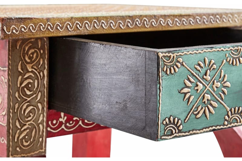 Lasarte Matbord 38 cm - Röd - Lampbord - Brickbord & småbord