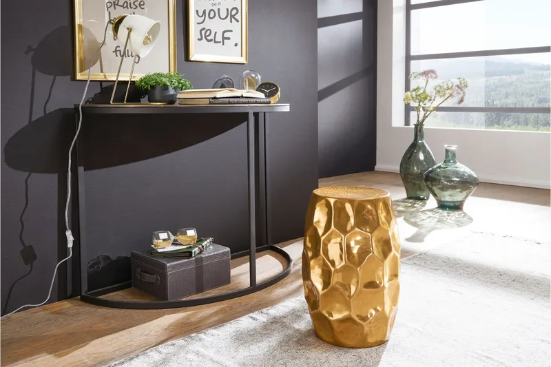 Lueken Sidobord 30 cm, Guld