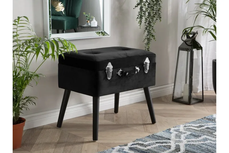 Mallard Sidobord 52 cm - Svart - Möbler - Bord & matgrupper - Avlastningsbord - Brickbord & småbord