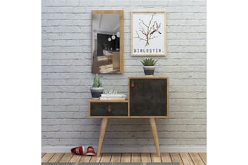 Mod Design Sidobord - Grå/Trä - Möbler - Bord & matgrupper - Avlastningsbord - Brickbord & småbord