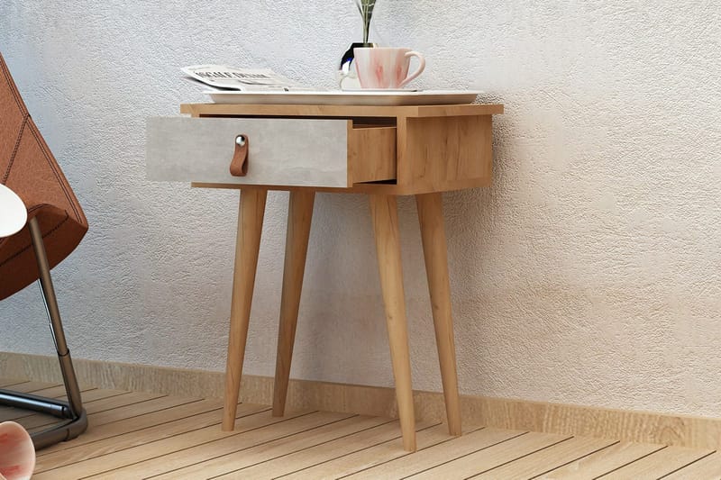 Mod Design Sidobord - Trä/Vit - Möbler - Bord & matgrupper - Avlastningsbord - Brickbord & småbord