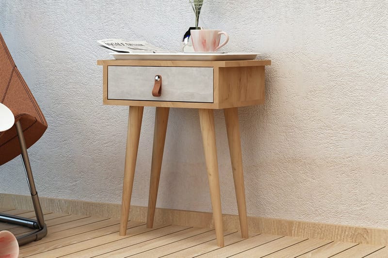 Mod Design Sidobord - Trä/Vit - Möbler - Bord & matgrupper - Avlastningsbord - Brickbord & småbord