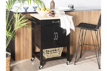 Mylove Serveringsvagn - Svart - Möbler - Bord & matgrupper - Avlastningsbord - Brickbord & småbord