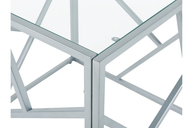 Orland Sidobord 50 cm - Silver - Möbler - Bord & matgrupper - Avlastningsbord - Brickbord & småbord