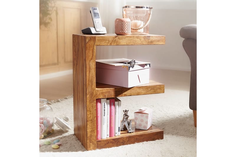 Ovingdean Sidobord 45 cm - Trä/natur - Möbler - Bord & matgrupper - Avlastningsbord - Brickbord & småbord