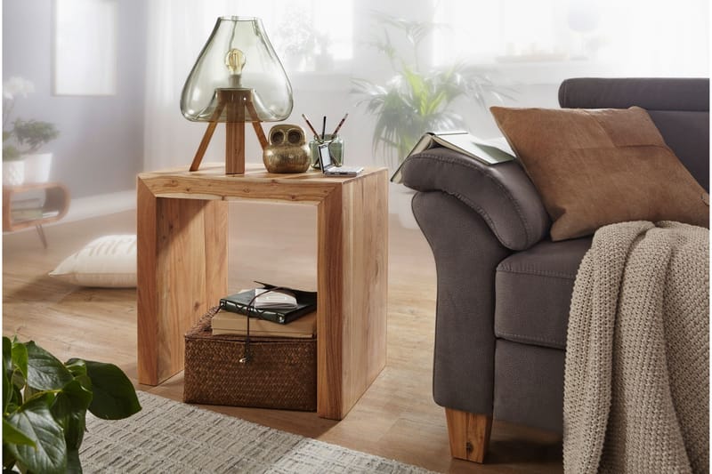 Pranika Sidobord 60 cm - Trä/natur - Möbler - Bord & matgrupper - Avlastningsbord - Brickbord & småbord