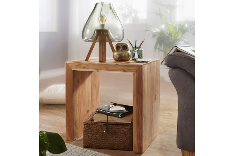 Pranika Sidobord 60 cm - Trä/natur - Möbler - Bord & matgrupper - Avlastningsbord - Brickbord & småbord