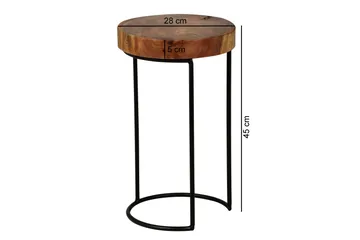 Provine Sidobord 28 cm - Trä/natur - Möbler - Bord & matgrupper - Avlastningsbord - Brickbord & småbord