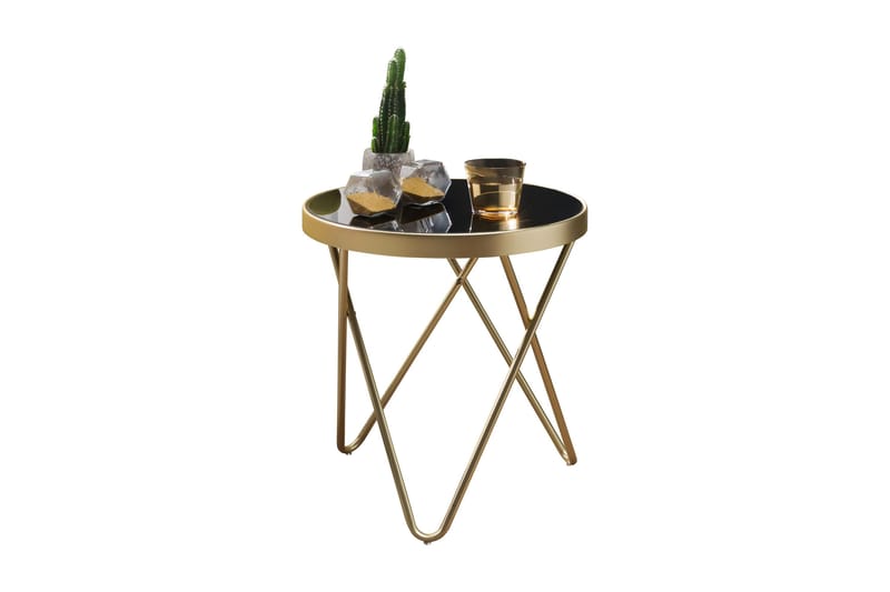 Reineck Sidobord 42 cm - Guld - Möbler - Bord & matgrupper - Avlastningsbord - Brickbord & småbord
