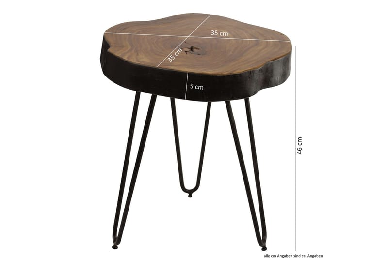 Sibbie Sidobord 35 cm - Trä/natur - Möbler - Bord & matgrupper - Avlastningsbord - Brickbord & småbord